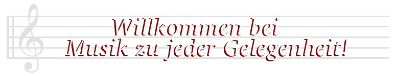 Logo: Musik zu jeder Gelegenheit